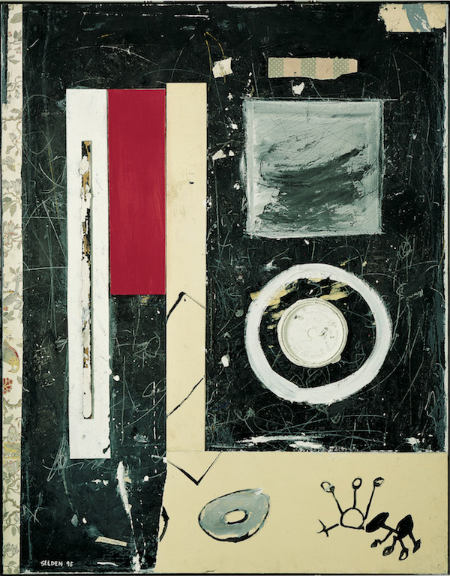 1995, Mixed media and collage, 125x160cm